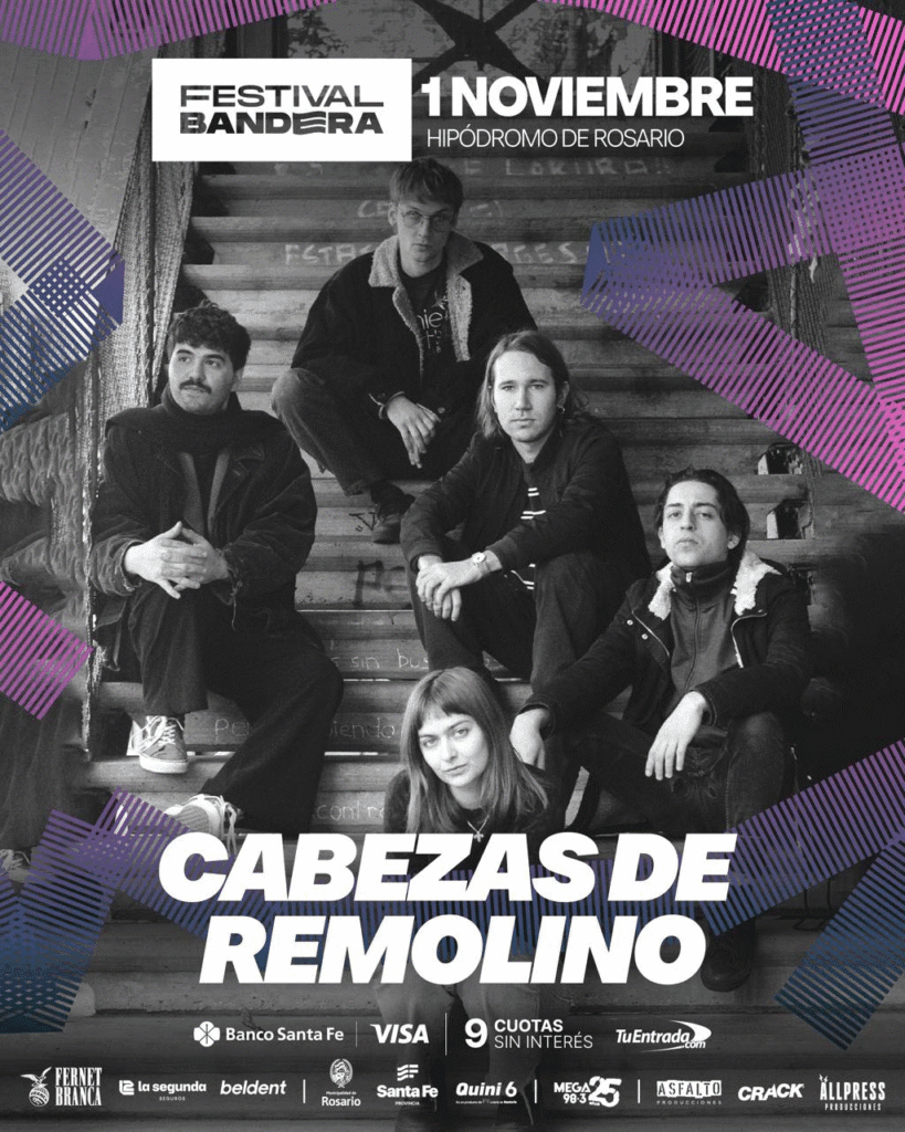 Flores Rojas: el nuevo EP de Cabezas de Remolino llega el 3 de septiembre 3