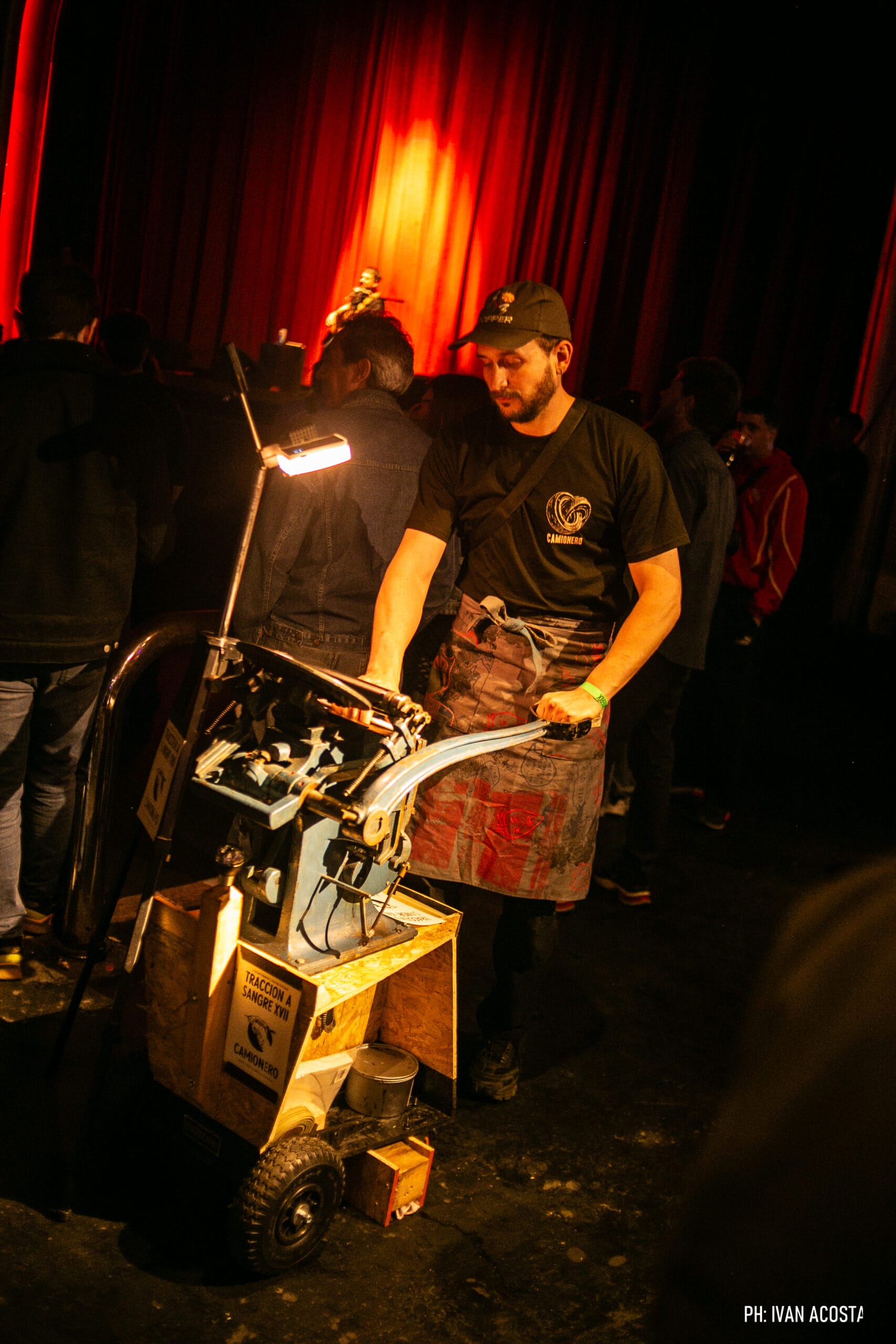 Camionero llevó su Tracción a Sangre XVII a un Vorterix sold out 108