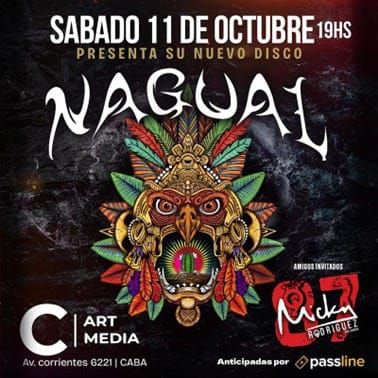 Nagual presenta “Libres”, por primera vez en el C Art Media el 11 de octubre 3 nagual