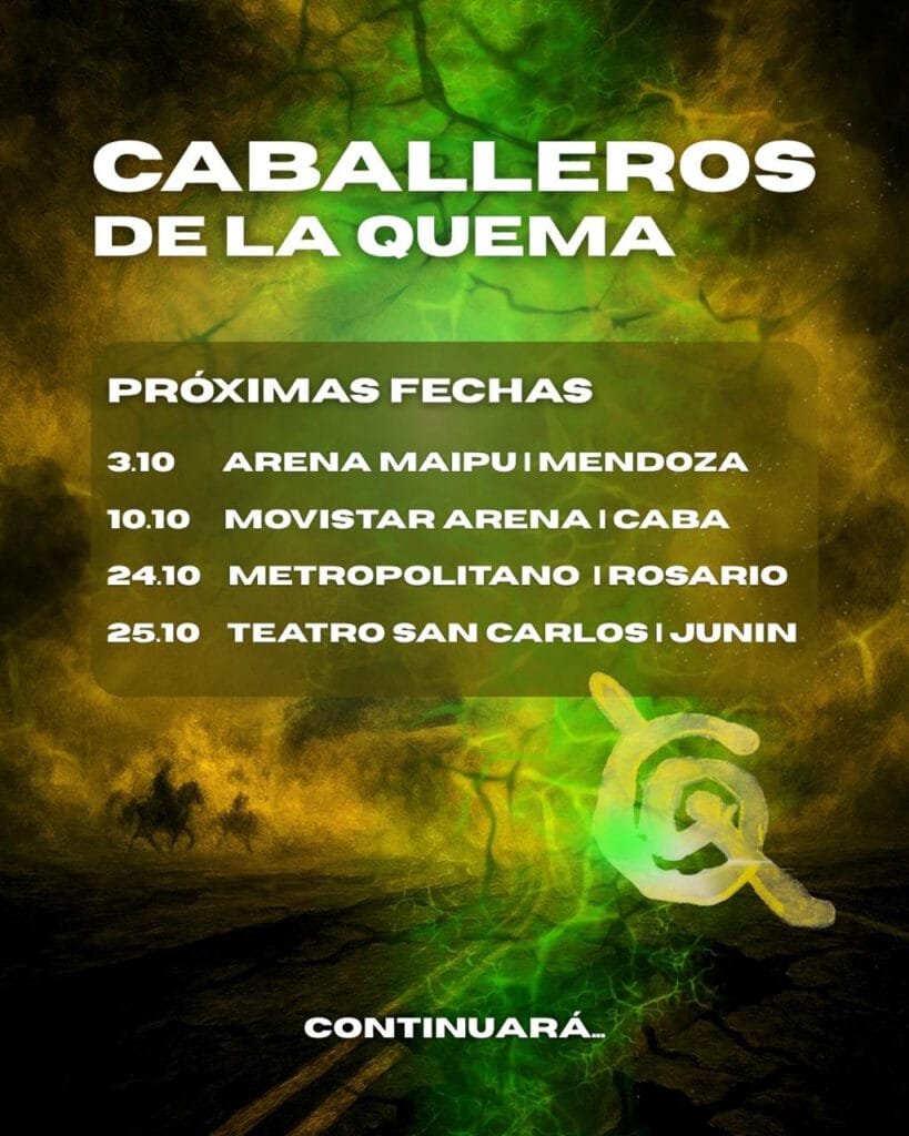 Los Caballeros de la Quema regresan con poder: “Fiesta de Zombis”, su nuevo álbum 5 Caballeros de la Quema