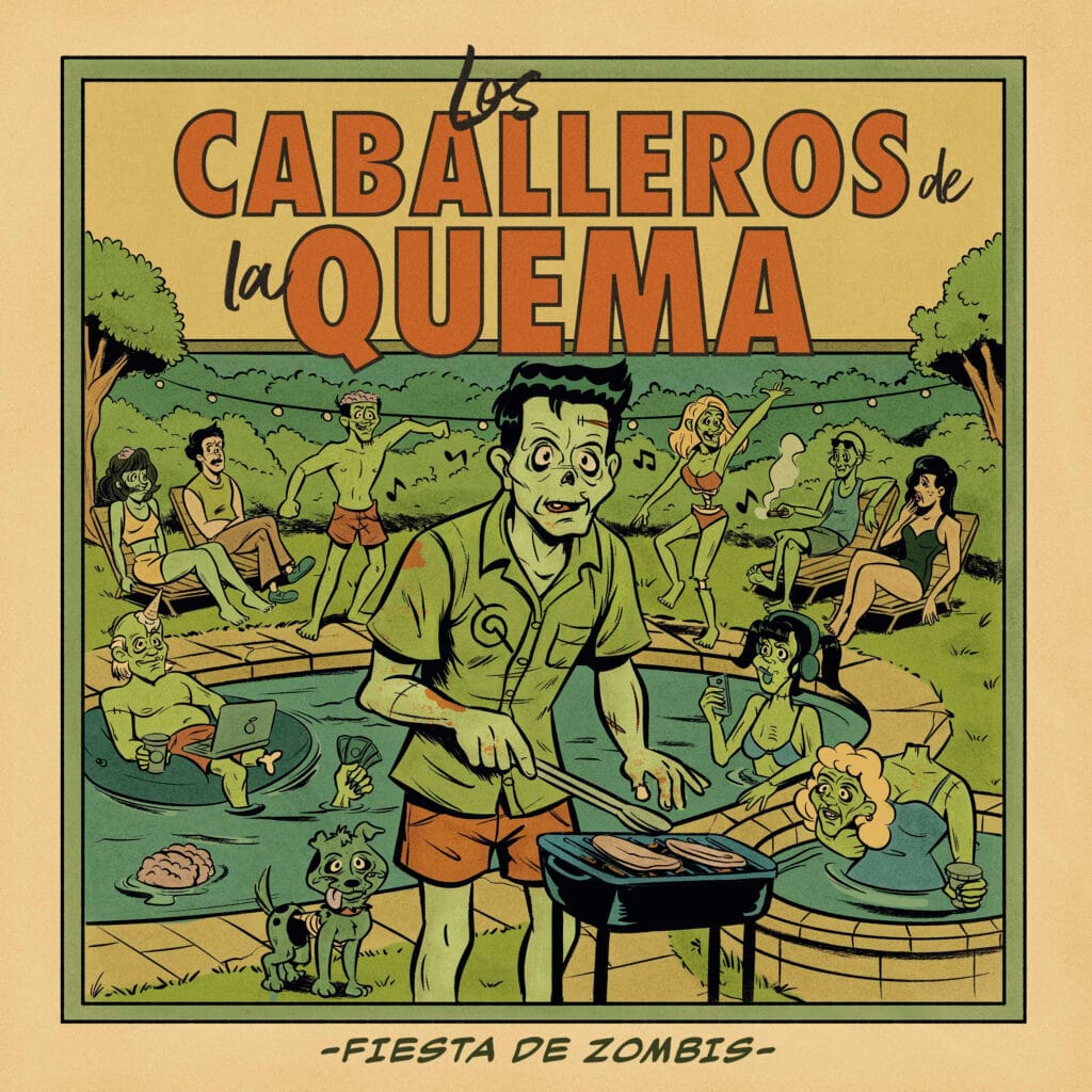 Los Caballeros de la Quema regresan con poder: “Fiesta de Zombis”, su nuevo álbum 4 Caballeros de la Quema