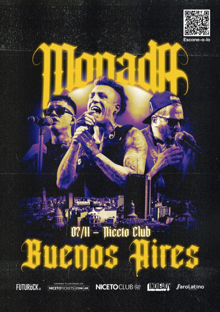 La Monada, la banda de rock que toca cuarteto, llega a Niceto el 7 de noviembre 5 Monada