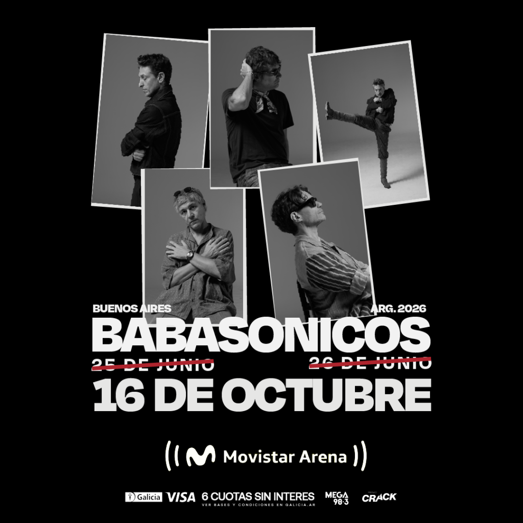 Babasonicos vuelve al Movistar Arena con “Cuerpos”: nueva fecha en Buenos Aires 4 babasonicos
