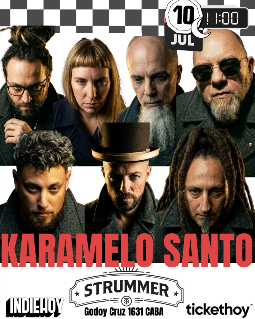 Karamelo Santo en Palermo: la banda mendocina vuelve a Strummer Bar con sus clásicos y nuevas canciones 4